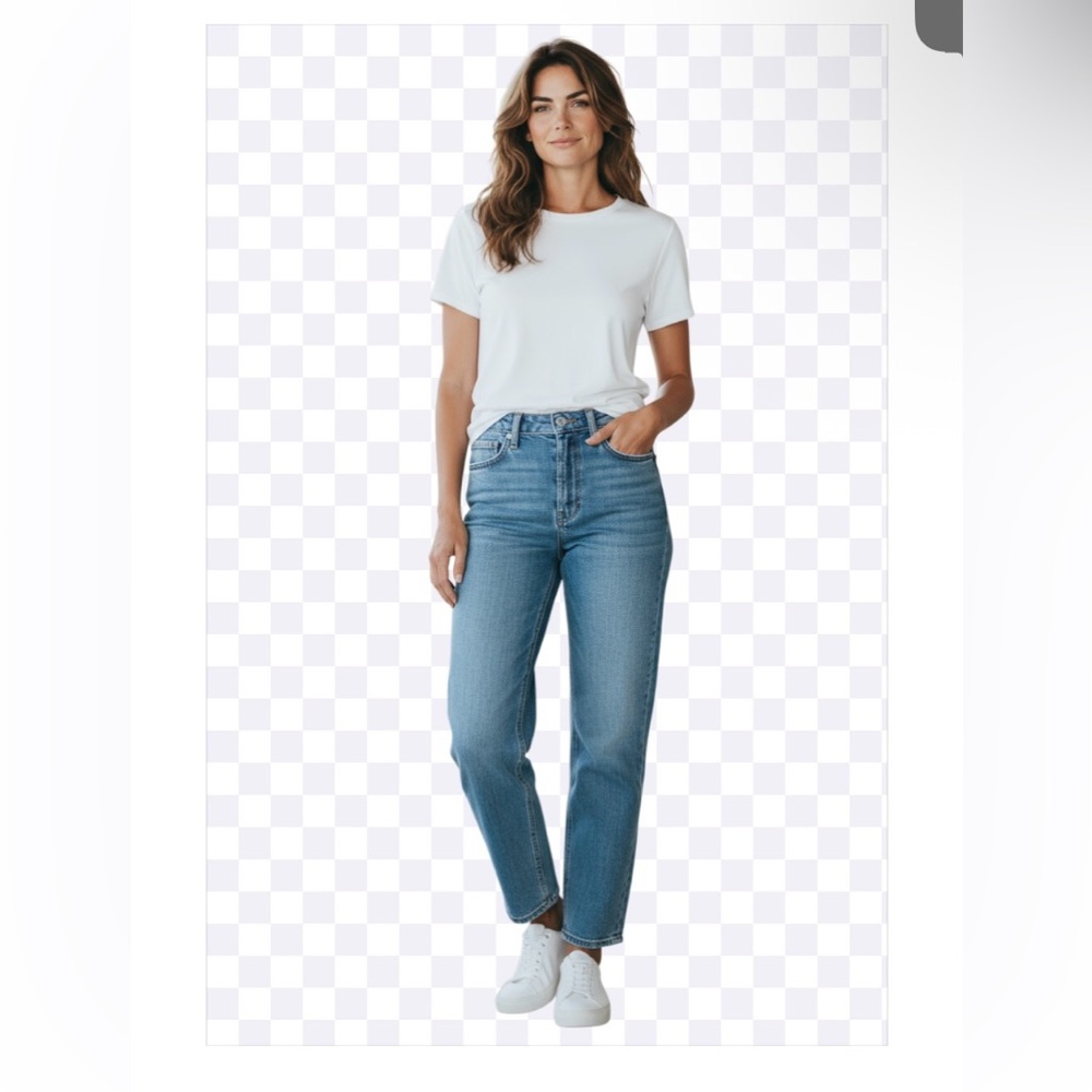 Time and Tru Women's Blue Ankle & Cropped Jeans